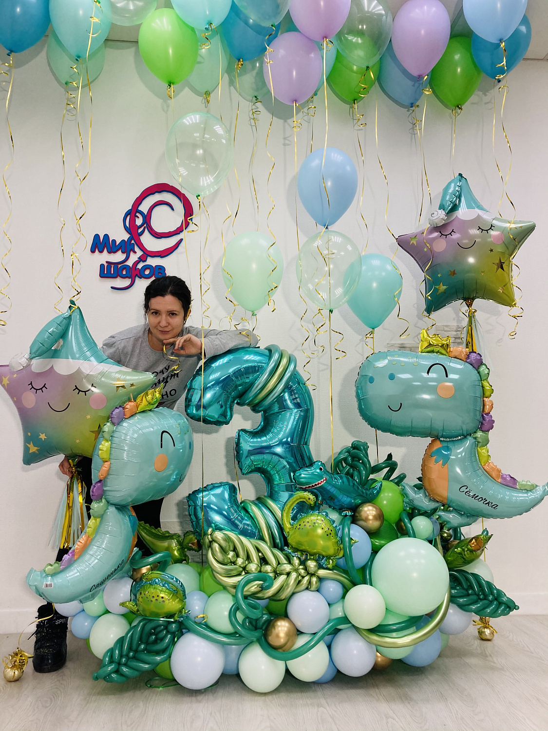 Композиции из шаров